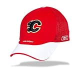 Calgary Flames NHL Closeout Adjustable Block Logo Cap (Adjustable)