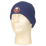 New York Islanders Classic Logo Cuffed Winter Knit Hat - Blue