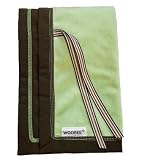 WooBee All Weather Blanket- Pistachio/Chocolate