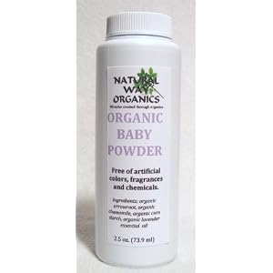 Natural Way Organics Organic Baby Powder 2.5 oz. (73.9ml)