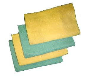 Micro Fiber 4 Pck Cloth 16x16 Inch