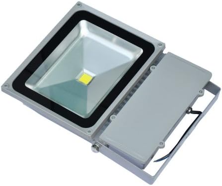 100w Led Wholesalers Brightest LED Indoor Outdoor Waterproof Security Floodlight, Warm White (2800k-3200k), Silver - Dailyart