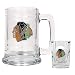Chicago Blackhawks NHL Boilermaker Set - Primary Logo by Great American Products