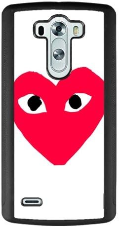 LG G3 Case,Customized Comme des Garcons Brand Black TPU and PC Case cover fit for LG G3,Best Durable Never-fade Case