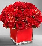 Flowers by 1800Flowers - Colors of Love - Red - Large