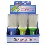 Scalpmaster Translucent Neck Duster Display 6 pieces
