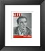 Actor Montgomery Clift, December 6, 1948 Framed Art Poster Print by Bob Landry, 17x19