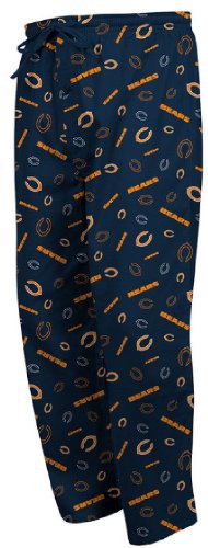 Chicago Bears Bootleg Play III Flannel Pajama Pants by VF (XL=36-37)