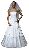 Hochzeitskleid Brautkleid Ballkleid quotCinderellaquot mit Schnrung Creme 