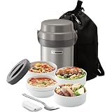 Zojirushi SL-JAE14SA Mr. Bento Stainless Steel Lunch Jar, Silver ~ Zojirushi