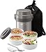Kitchen & Housewares : Zojirushi Mr. Bento Stainless-Steel lined Lunch Jar, Silver
