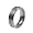 Titanium Rings with diamond and steel cable - Sizes: 09-12/Width: 7mm