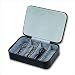 Men's Eyeglass Valet with Cover in Black Customize: Yes