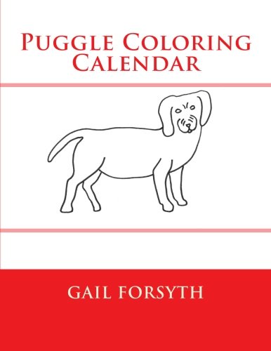 Puggle Coloring Calendar