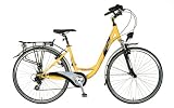 Tour De France Advantage Bicycle (Yellow/Black, 700C X 43 cm)