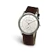 Skagen Men's Brown Leather and Suede Watch #450LSLW