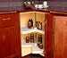 Price Comparison : KV Lazy Susan Kidney Shaped 2 Polymer Shelves 24