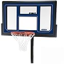 Lifetime 1529 Courtside Base Height-Adjustable Portable Basketball System with 50-Inch Shatter Fusion Backboard