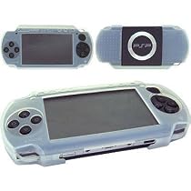 Silicon Skin Protective Cover for Sony PSP 3000 Console (Clear)