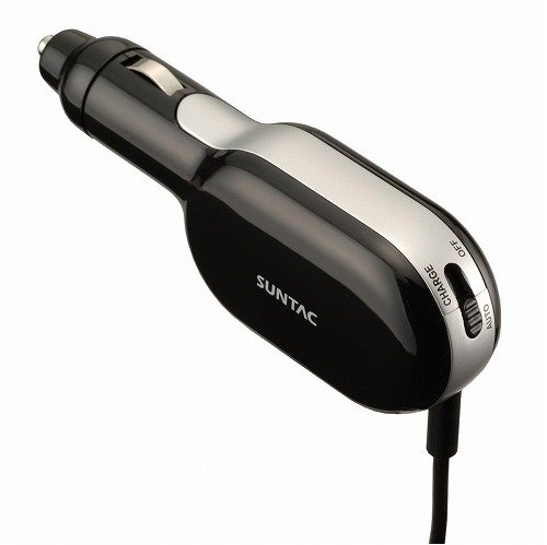 サン電子 5V給電対応iPod専用カーチャージャー+AUX接続ケーブル CCIP-402/A