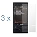 Durable Clear Reusable LCD Screen Protector - 3 Pack for Verizon ATT HTC Touch Pro Smartphone