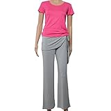 Great Value Yoga Clothing 3pcs Female Dancing Fitness Yoga Clothing Suits Size XL ( Rose + Gray + Gray )