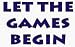Let the games begin Hat