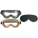 G.I. Type Sun-Wind-Dust Goggles - Available in Various Colors
