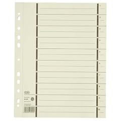 Hamelin Papierbrands 06458 Trennblatt mit Perforation, Kraftkarton (RC), 200 g/qm, A4, 240 x 300mm, chamois, 100er Packung
