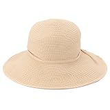 (アクアガール オンザストリート)aquagirl ON THE STREET SanDiegoHat ステッチデザインハット ベージュ系(052) 00