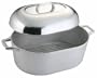 Farberware 15 Inch Covered Aluminum Roaster w/Rack