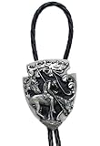 Large Bolo - End Of The Trail(Diamond Cut) - Large Sculpted Bolo