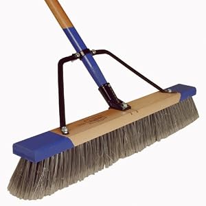 Harper Brush Works 24-Inch Heavy Duty Indoor Pushbroom 552224A by 