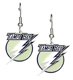 Tampa Bay Lightning - NHL Team Logo Dangler Earrings