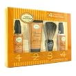 The Art Of Shaving Starter Kit - Lemon: Pre Shave Oil + Shaving Cream + Brush + After Shave Balm - 4pcs