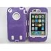 KingCase iPhone 3G & 3GS * Warrior Case * (Purple & White) 8GB, 16GB, 32GB - The ULTIMATE Protector