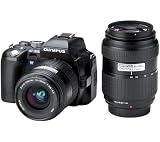 Olympus E-500 – Appareil photo numérique Reflex SLR avec Zuiko Digital 14-45 mm / 40-150 mm – 8,0 MP