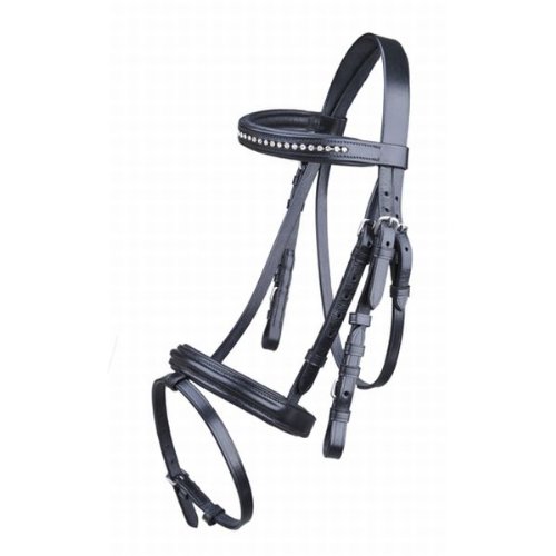 HKM Reittrense Mini Shetty , schwarz