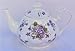 English Fine Bone China Teapot Wild Violet Chintz
