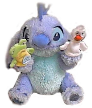 Childrens Toyshop  Toys : Lilo & Stitch 10" Stitch Finger Puppet Plush Doll