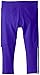 adidas Little Girls' Performance Tight Legging, Dark Purple, 6