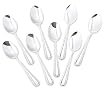 J.A. Henckels Cottage Stainless-Steel Espresso Spoons, Set of 8