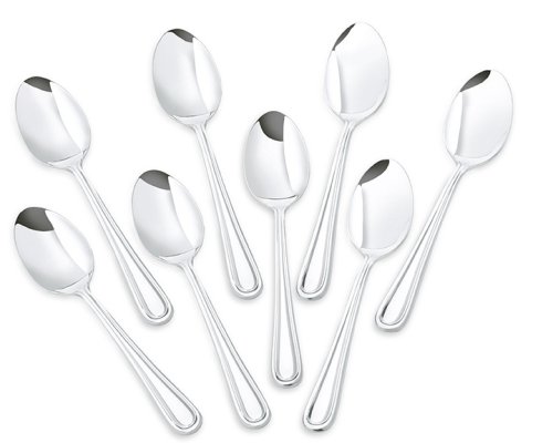 J.A. Henckels Cottage Stainless-Steel Espresso Spoons, Set of 8