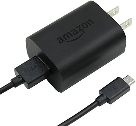 Amazon 5W Power Fast USB Charger and Power Adapter Work with all Kindle Fire tablets and Fire Keyboard(including Black Micro USB Cable)
