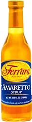 Ferrara Amaretto Syrup, 12.6 Ounce Bottle (Pack of 12)