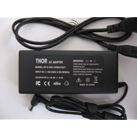 Click here to buy Thor Brand Replacement Ac Power Adapter Cord for Sony Vaio Laptop Pc Models: Vpceb3nfx bj Vpceb3pgx bj Vpcec2tfx wi....