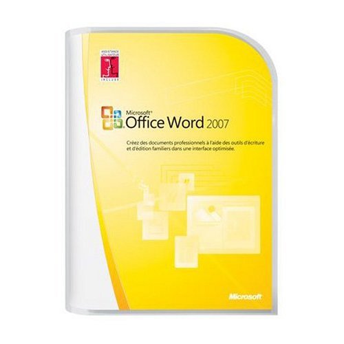 Childrens Toyshop  Logiciels : Word 2007 Etudiant