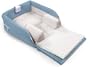 Deluxe Snuggle Nest - Blue Patchwork