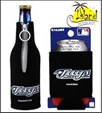 SET OF 2 TORONTO BLUE JAYS CAN & BOTTLE KOOZIE COOLER