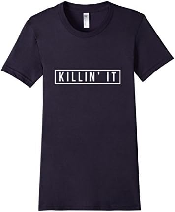 Killin' It Chic Shirt - Female Medium - Navy